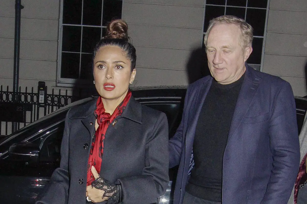 Salma Hayek y François-Henri Pinault celebran 13 años de matrimonio