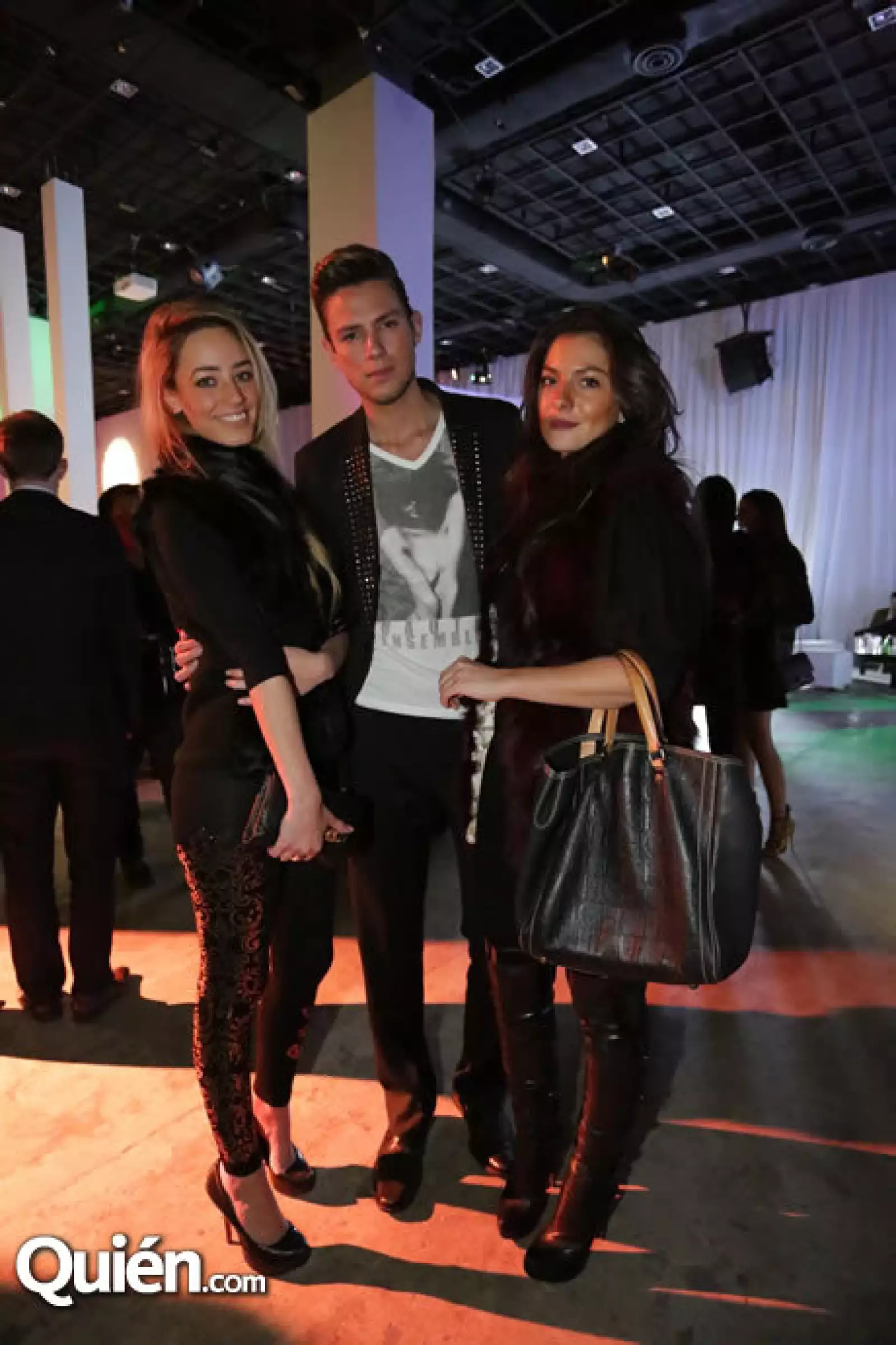 Isabel Mier, Daniel Guaida y Jimena González