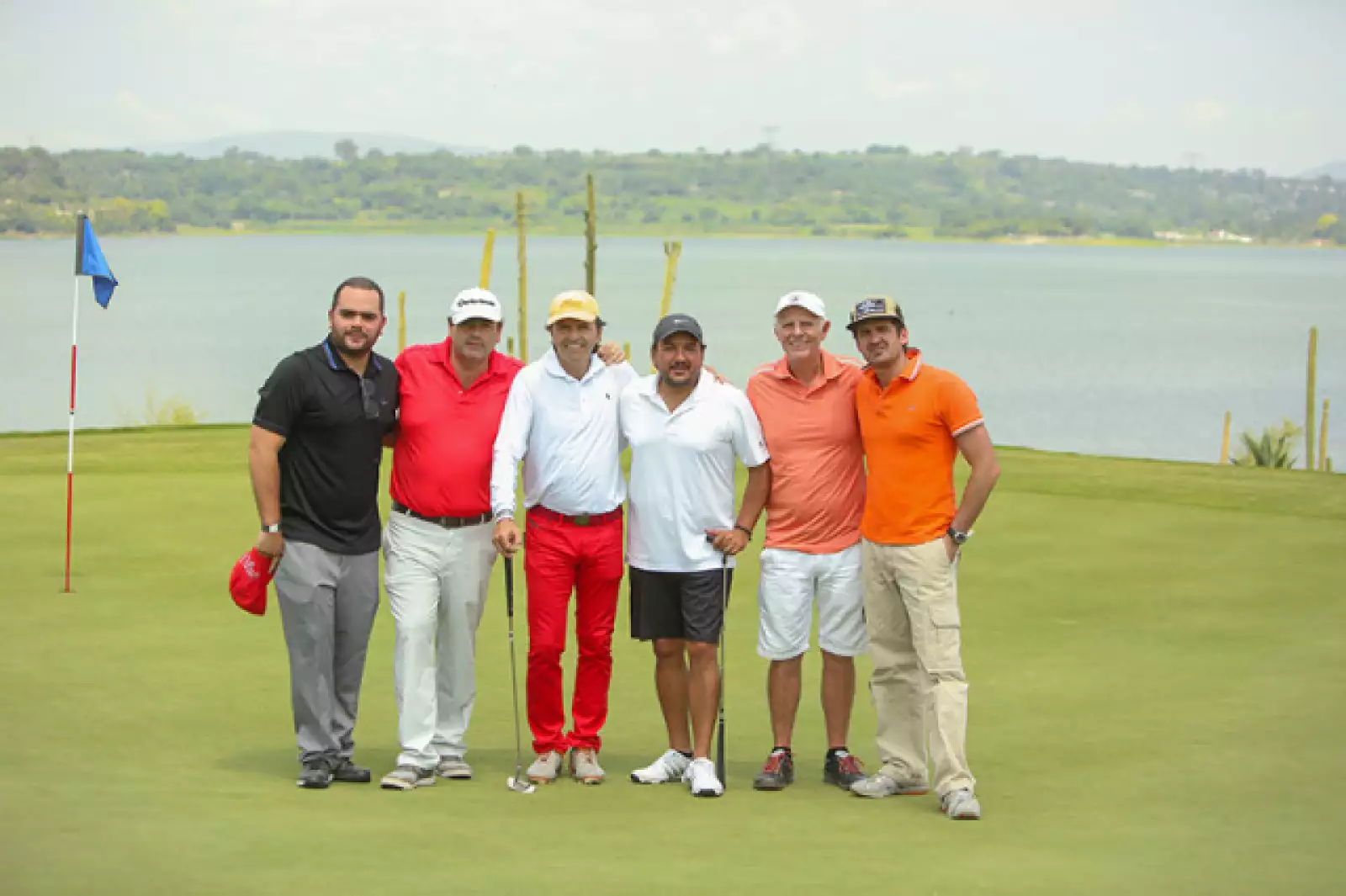 Rodrigo Trujillo, Ángel Barradán, Fernando Peña, Eduardo Guerrero, Christian Tommasi y Armando Gómez
