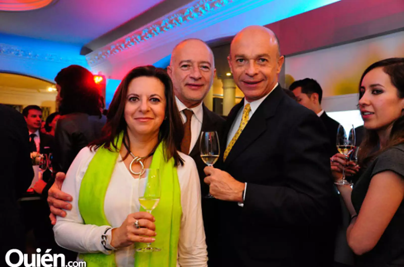 María, Jose María y Andrés de la Peña