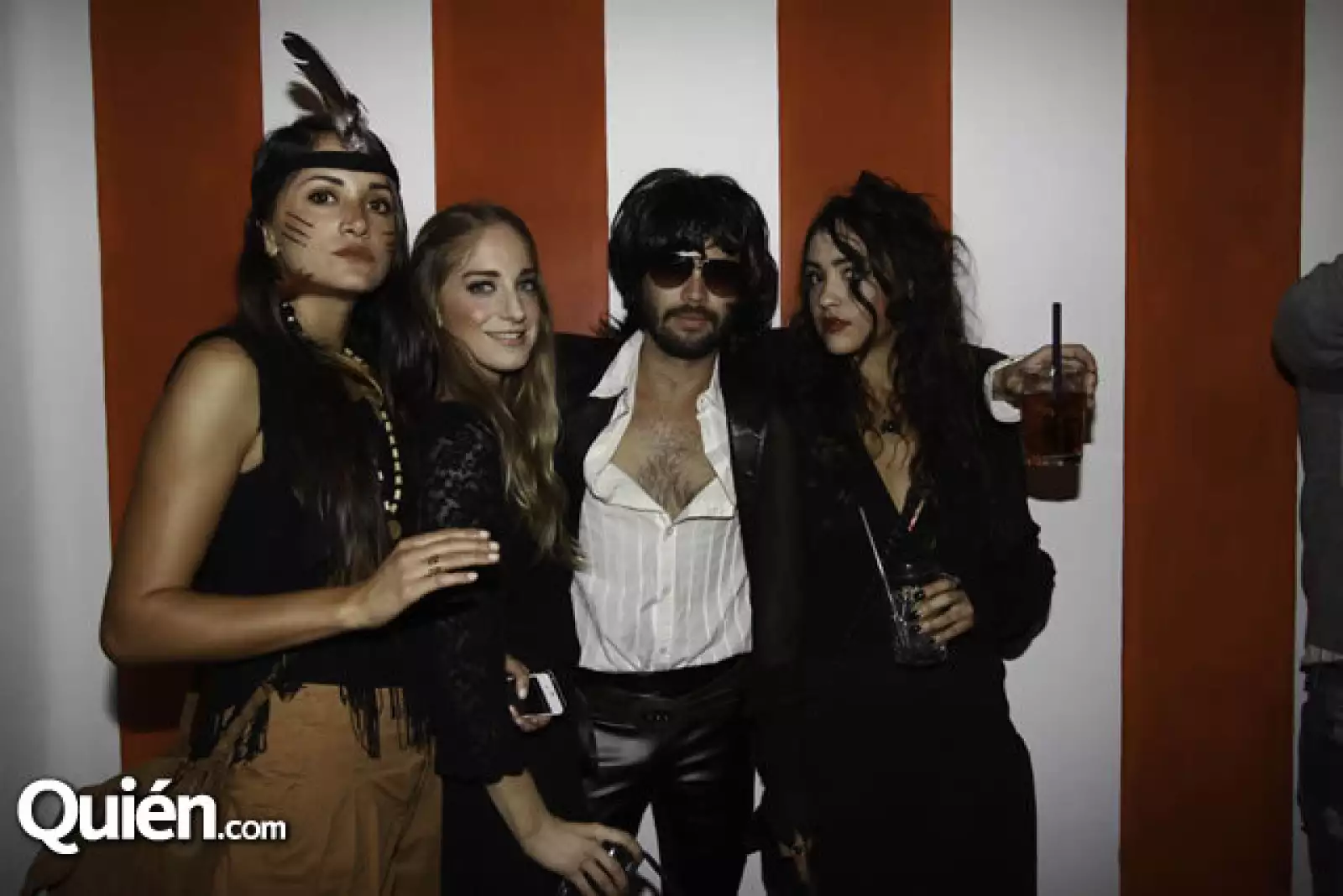 Diana Parra,Isabel Barrera,Moy Ruiz y Gaby Montaño