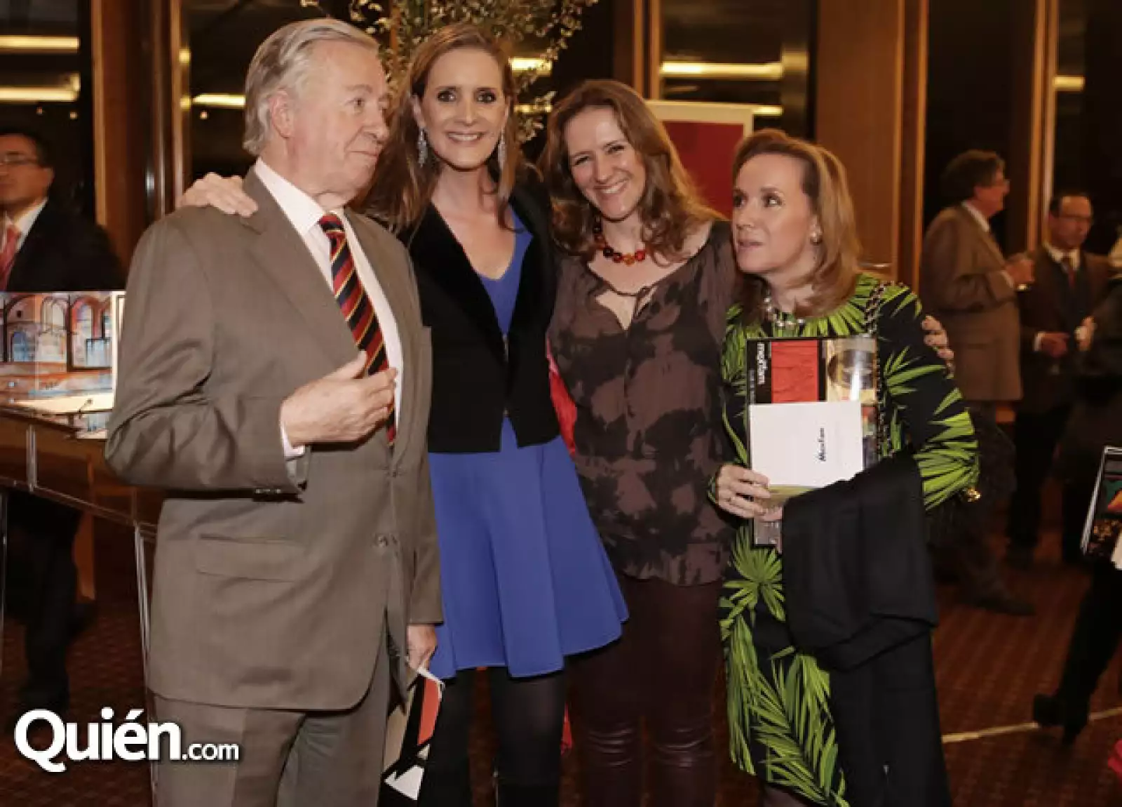 Fernando Guerra, Begoña Elías, Nieves Guerra y Malena García