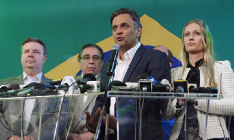 Neves obtuvo 34% de los votos en la primera ronda de elecciones. (Foto: Reuters)