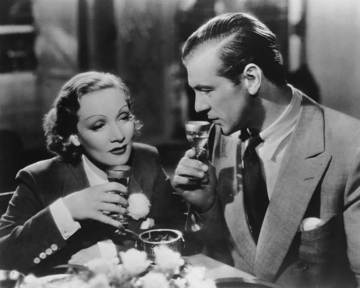 Marlene Dietrich And Gary Cooper In 'Desire'
