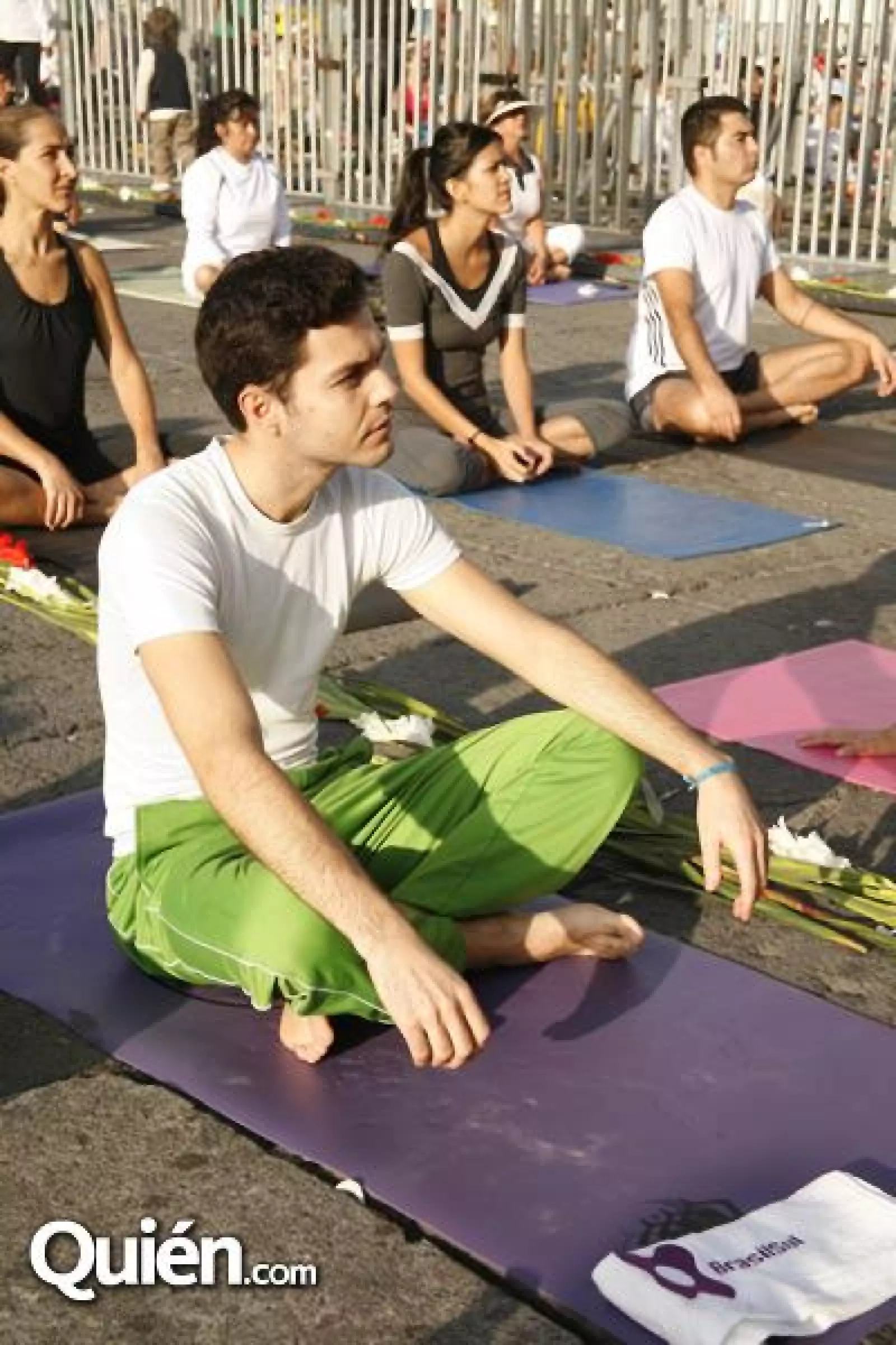 Yoga en el zocalo