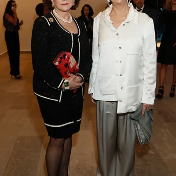 Adriana Salinas y Marie Thérèse Arango