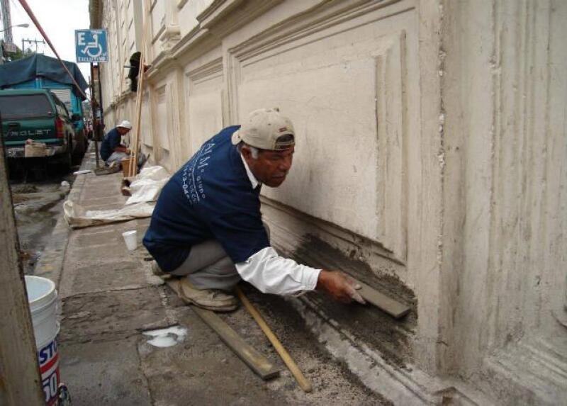 Restauraci�n de edificio hist�rico