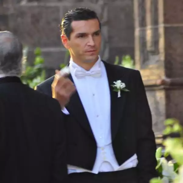 El novio Martín Fuentes