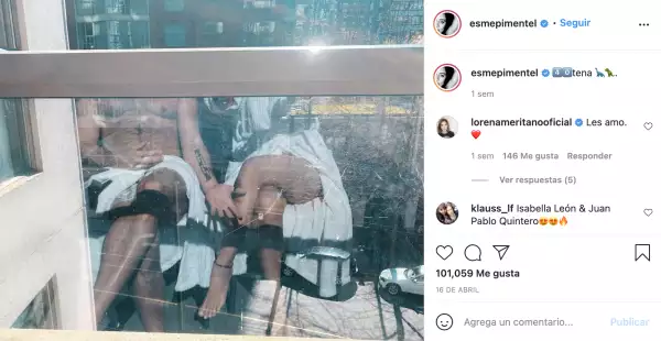 Esmeralda Pimentel y Osvaldo Benavides