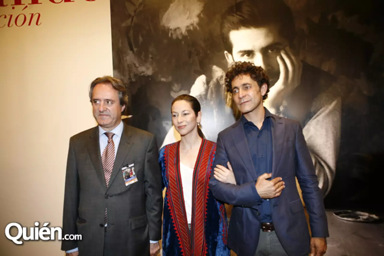 Fernando Botero, Natalia Gil y Eduardo Mier y Terán