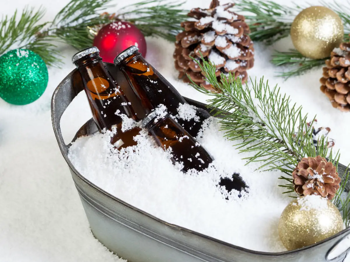 Cervezas para celebrar la Navidad