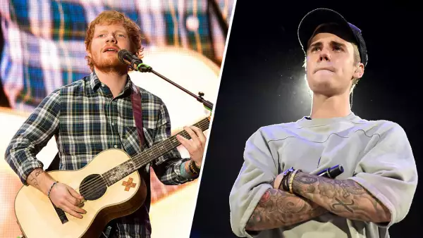 Ed Sheeran y Justin Bieber