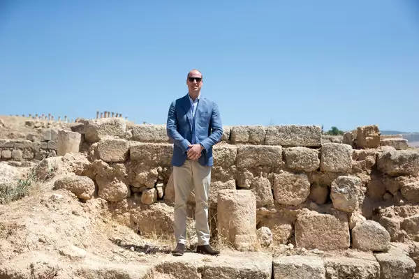 Príncipe William en Jordania