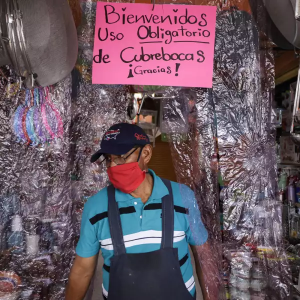 Reopening Of The San Lorenzo Tezonco Market In Iztapalapa, Mexico