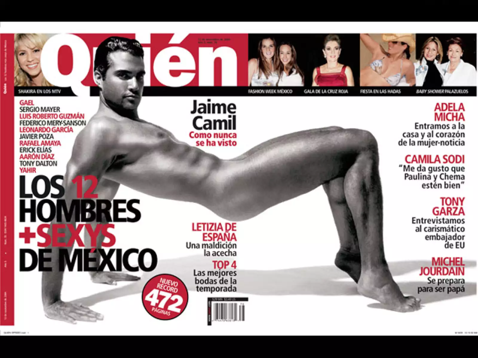 Sin lugar a dudas la portada donde Jaime Camil mostró lo bien que se encuentra físicamente es una de nuestras mejores portadas y nuestras lectoras lo agradecieron.