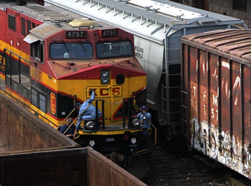 ferrocarril estacionado