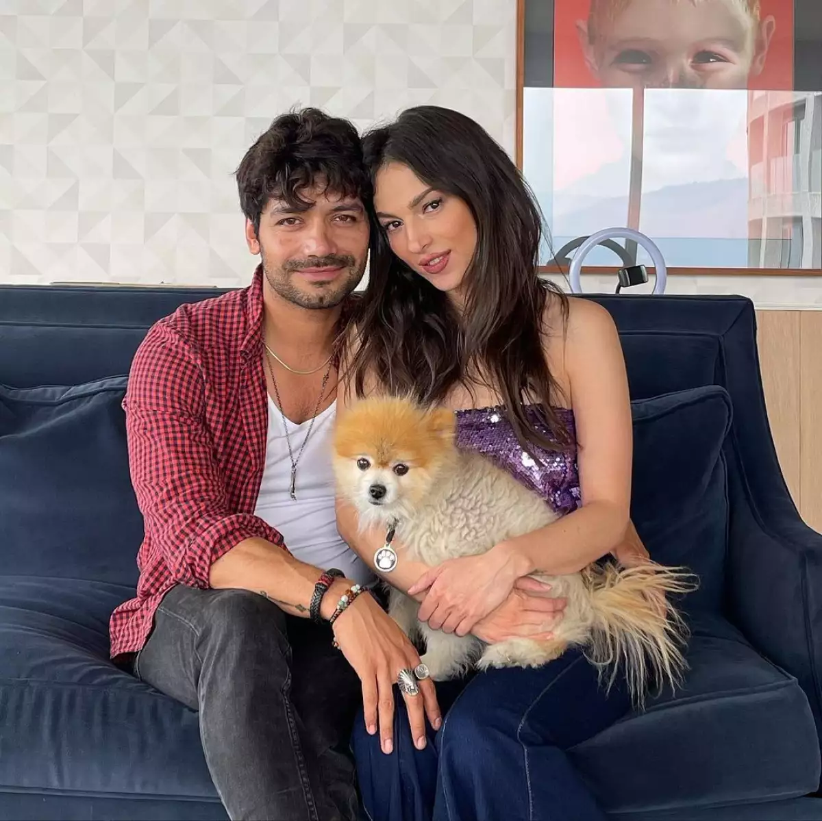 Christian Vasquez y Paty Cantú.