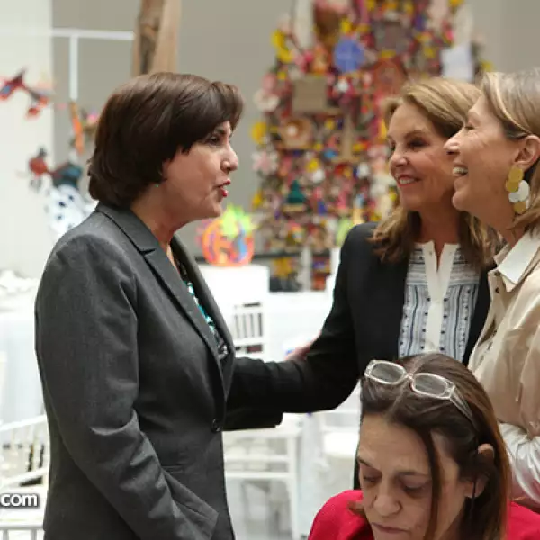 Patricia Mercado, Marinela Servitje y Marie Thérèse Arango