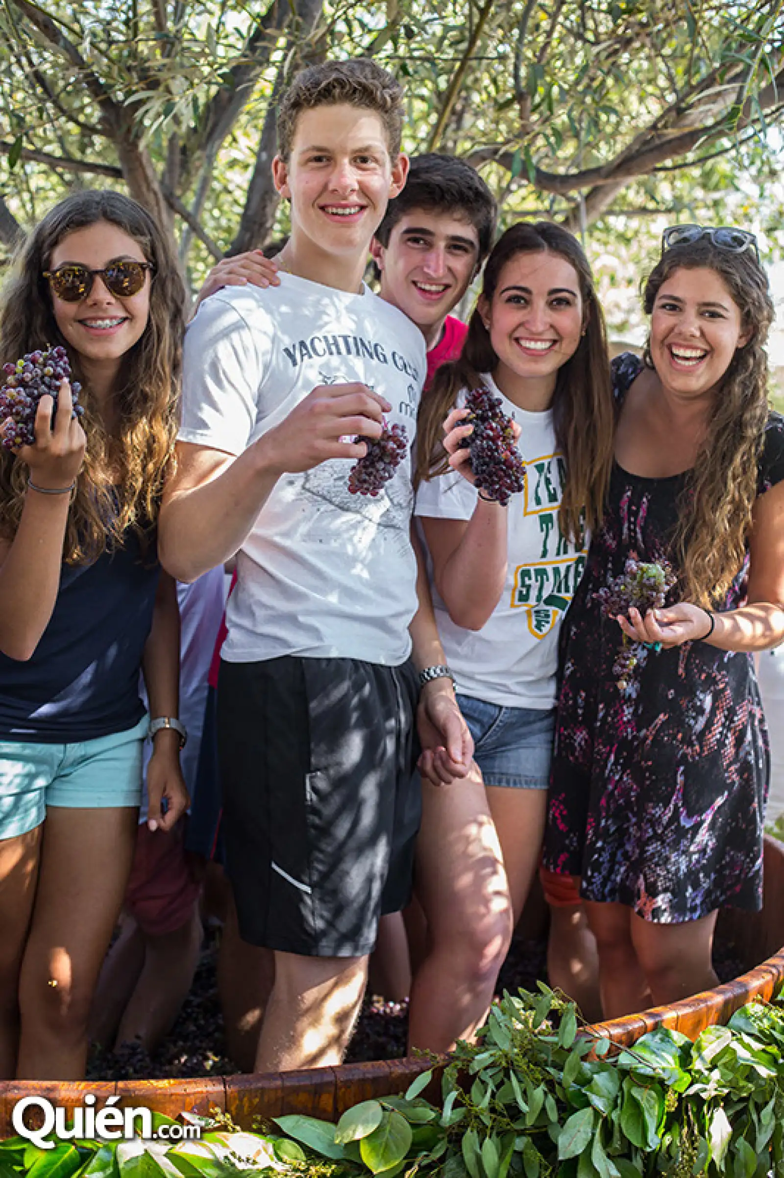 Lorenza Uhthoff,Carlos Aiza,Eduardo Aiza,Maria Fernanda Aiza y Federika Uhthoff
