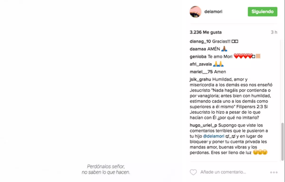 Ante las críticas, esta fue la respuesta que dio la actriz.