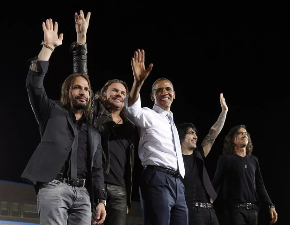 El cuarteto ha tenido una estrecha relación con Barack Obama.