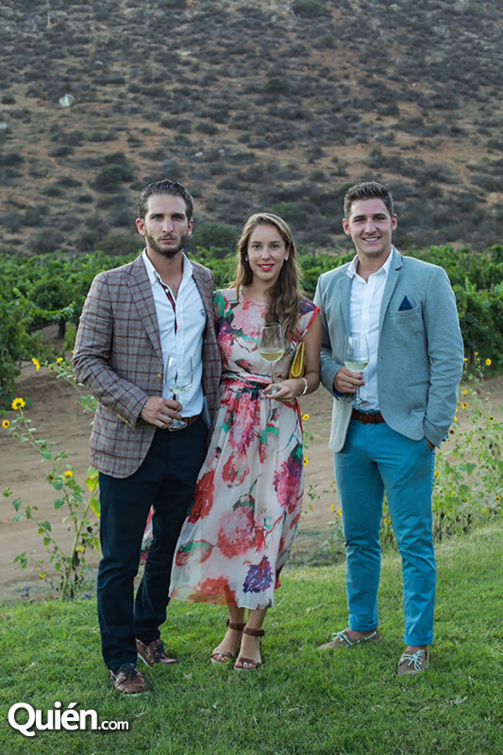 Vicente Gallent,Kristel Backhoff y Rubén Gallent