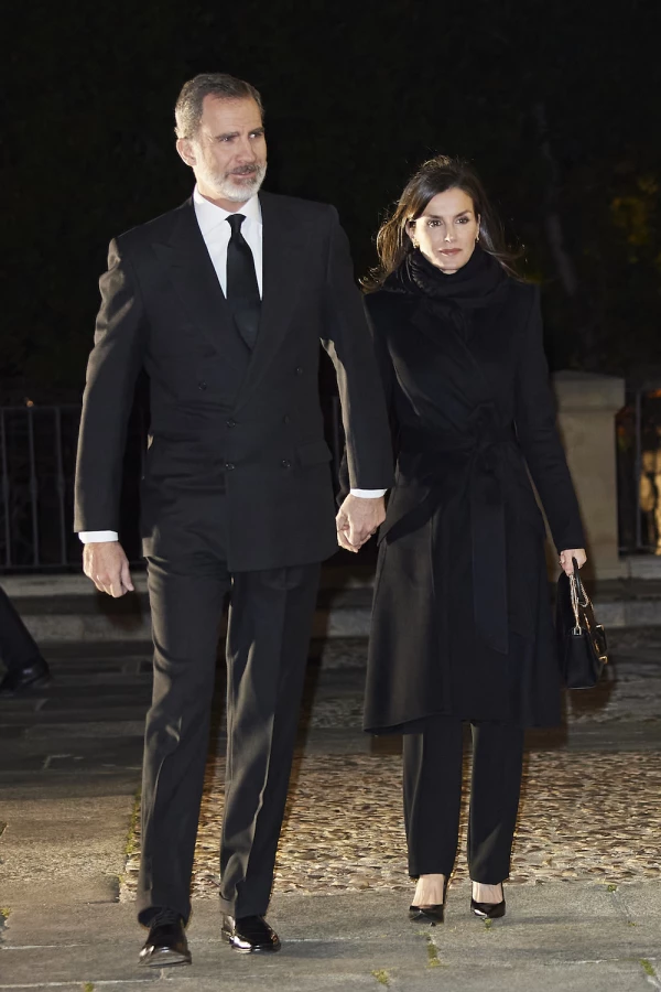 Spanish Royals Attend Placido Arango's Funeral