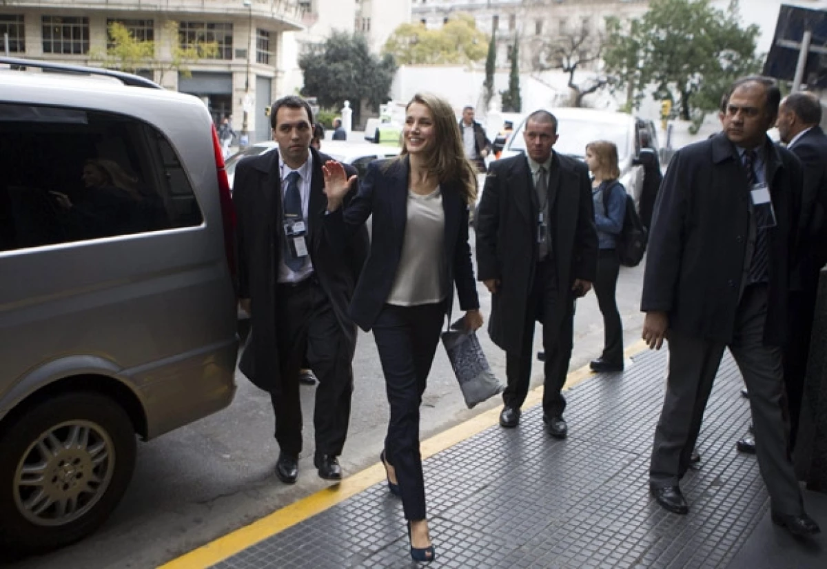 Los príncipes de Asturias se encuentran en Buenos Aires, Argentina debido a que quieren promover España como sede de los Juegos Olímpicos de 2020.