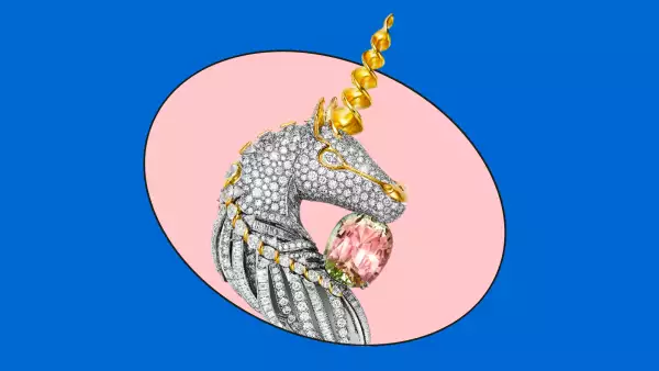 broche unicornio Tiffany & Co.