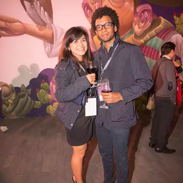 Hannah Hendriks y Christian Céspedes