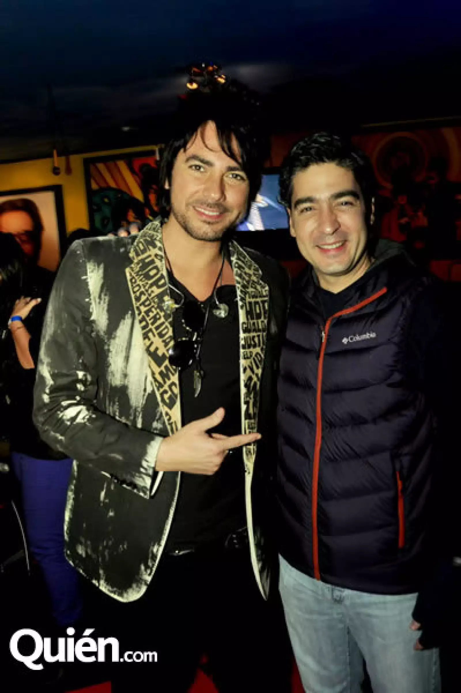 Beto Cuevas y Gabriel Elizondo