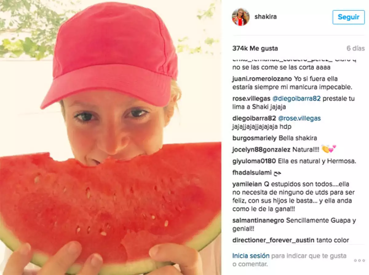Y estos fueron algunos de los comentarios que hicieron sus followers a sus uñas.
