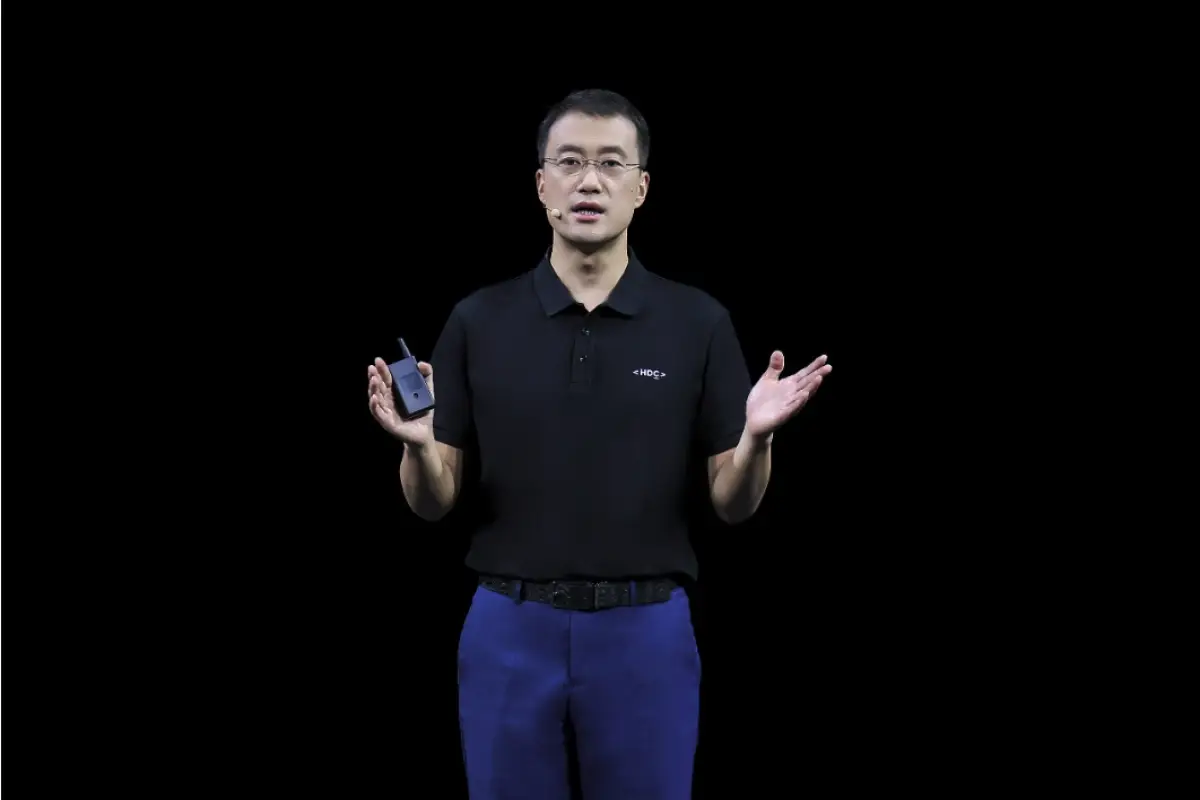 Kevin Ho, durante la Conferencia de Desarrolladores de Huawei (HDC) 2021 Together.