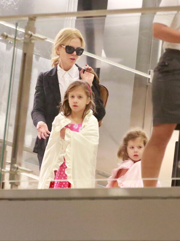 Las niñas que tuvo con el músico Keith Urban están grandísimas y heredaron la belleza de su mamá.