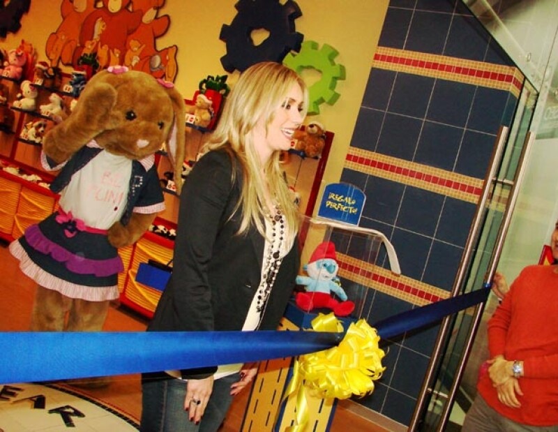 Heidi Balvanera durante el evento.