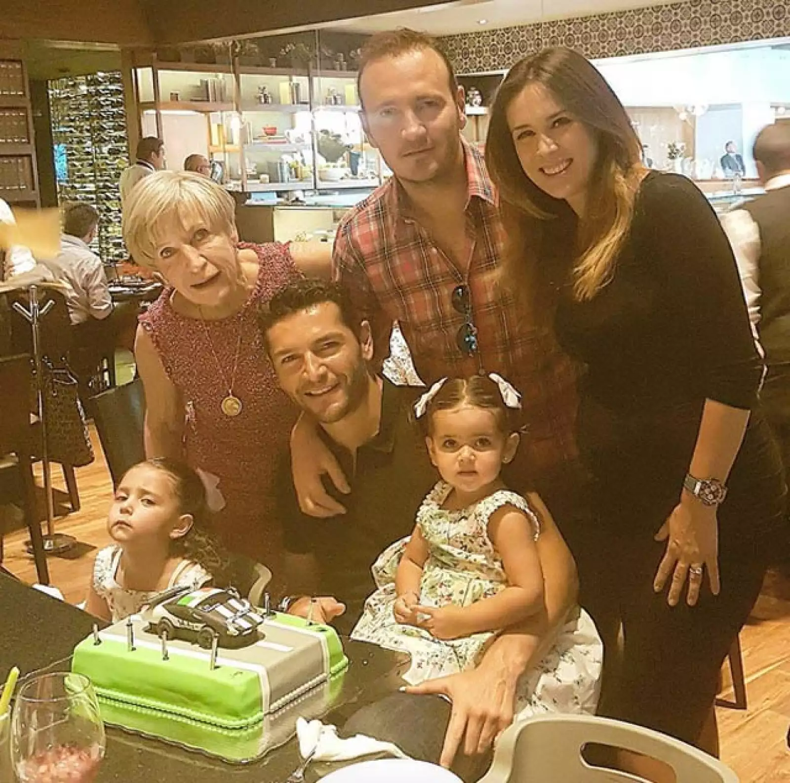 Martín Fuentes celebró su último cumpleaños con su familia, y por supuesto lo acompañaron sus dos pequeñas hijas.