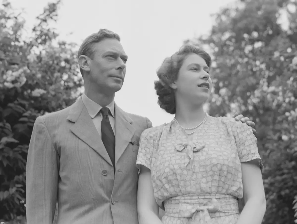 Jorge VI e Isabel II