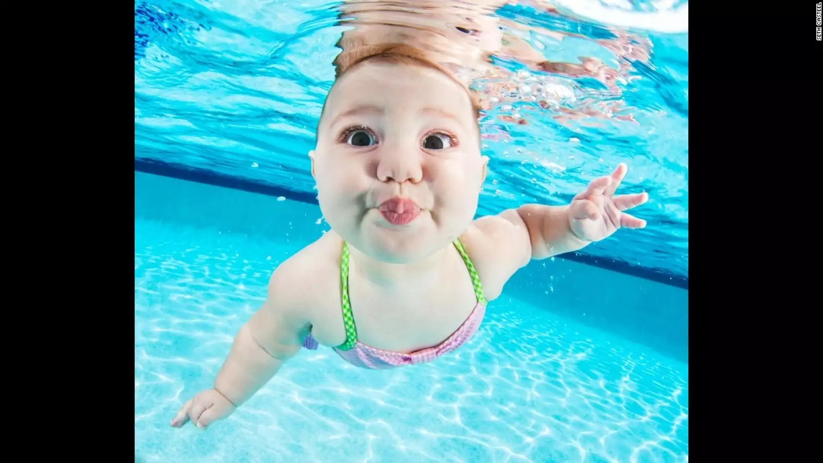 Bebés bajo el agua 8