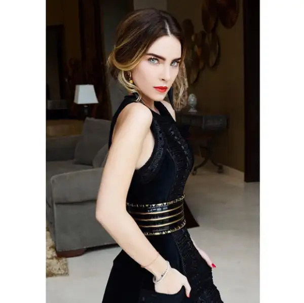 Belinda reaccionó molesta cuando se dijo que ella había tenido que ver con que el Papa se molestara, calificando la información de falsa.