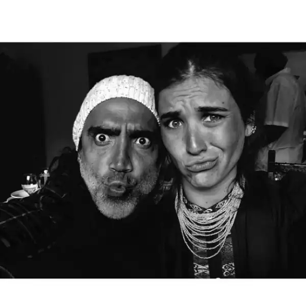 Es Karla quien ha estado con el en cada momento de esta aventura.