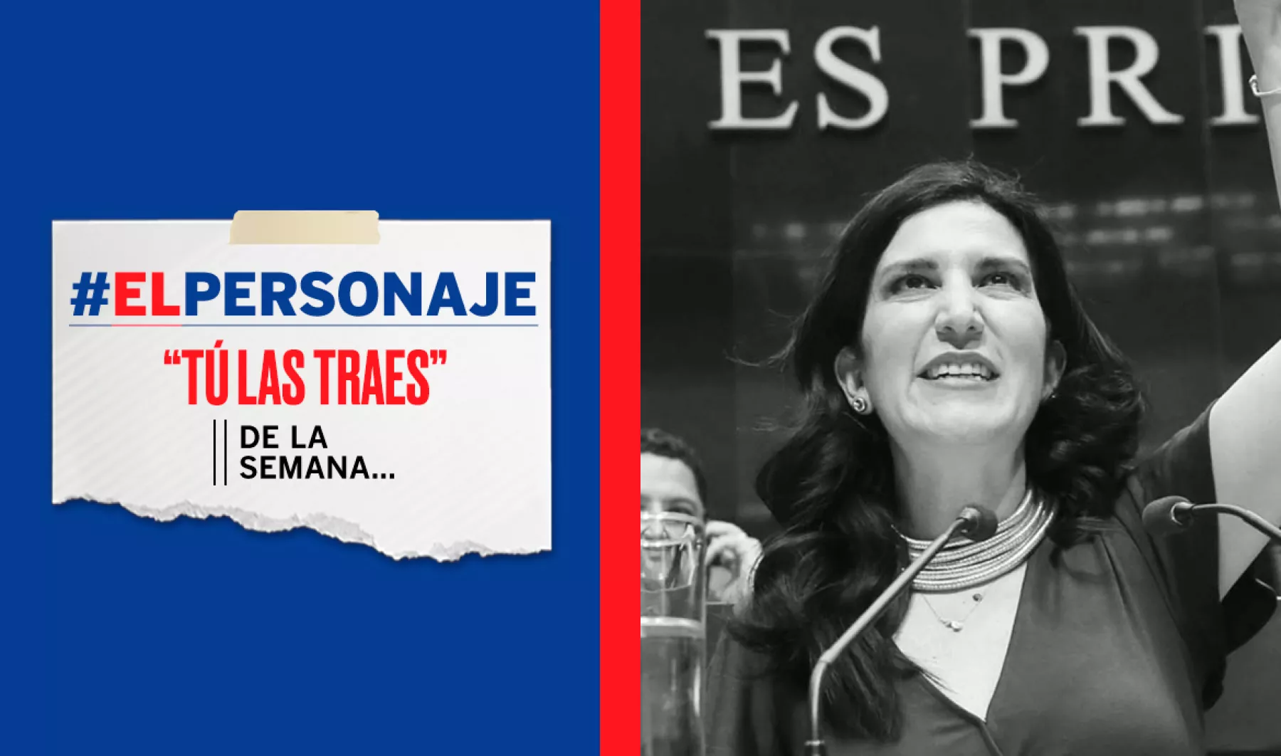 Kenia López es El Personaje de la Semana