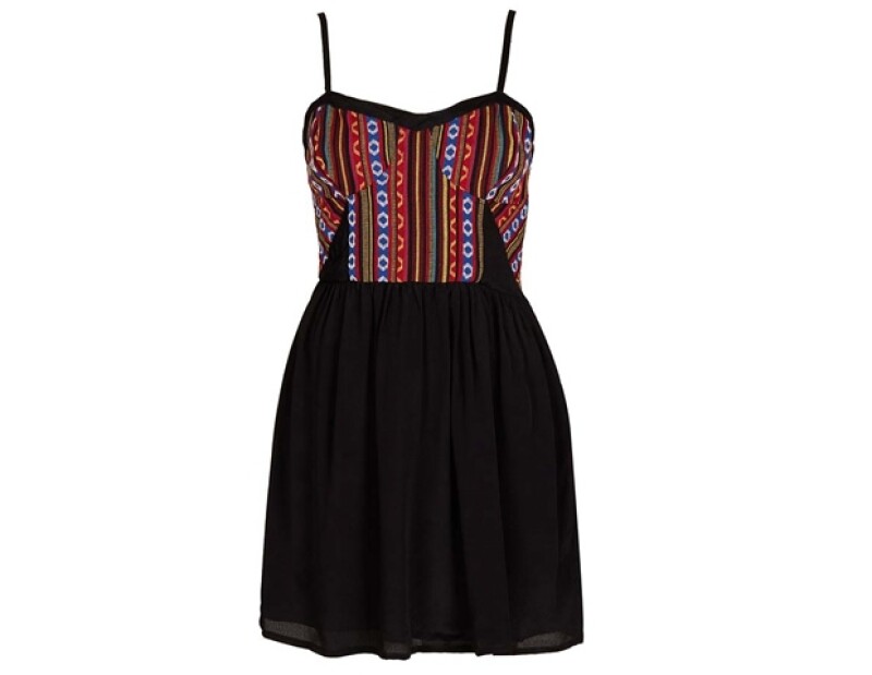 ¿Qué opinan de este vestido con inspiración mexicana?