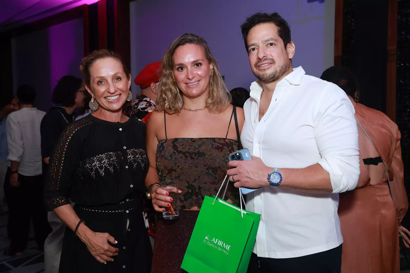 Gaby Sayago, Tere y Francisco Ávila