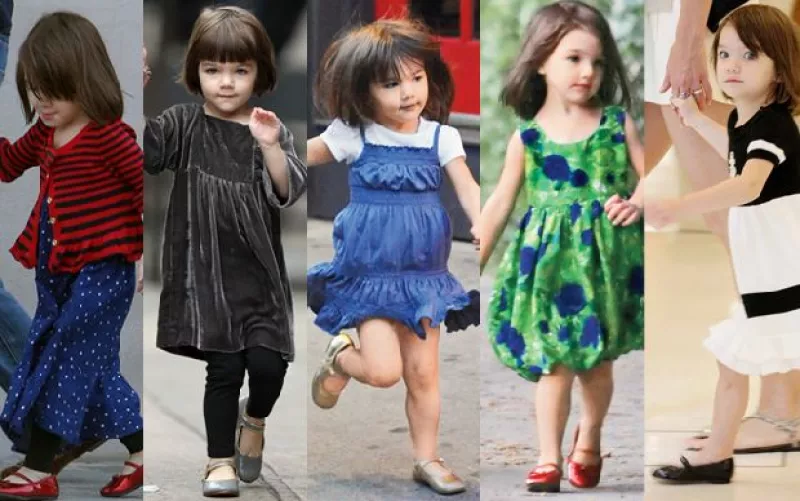 La pequeña hija de Tom Cruise y Katie Holmes es la celebridad más joven en marcar tendencia, y la revista Quién preparó un artículo con todos sus caprichos.