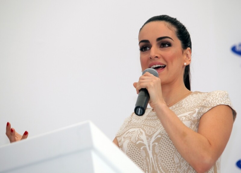 Ana de la Reguera será una de las portadoras de la antorcha olímpica.