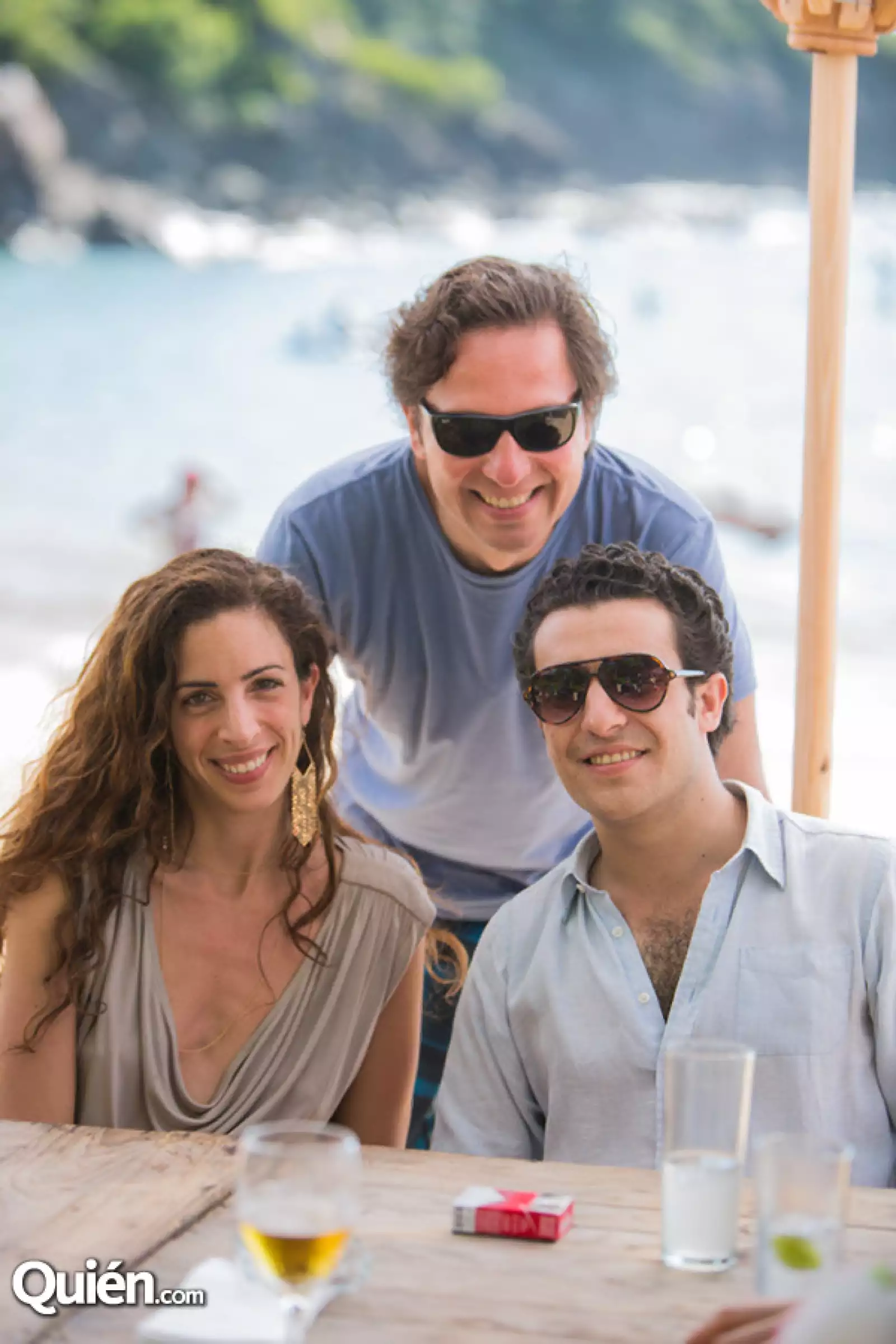 Zeina Wakin, Carlos Adalid y Carlos Ogarrio