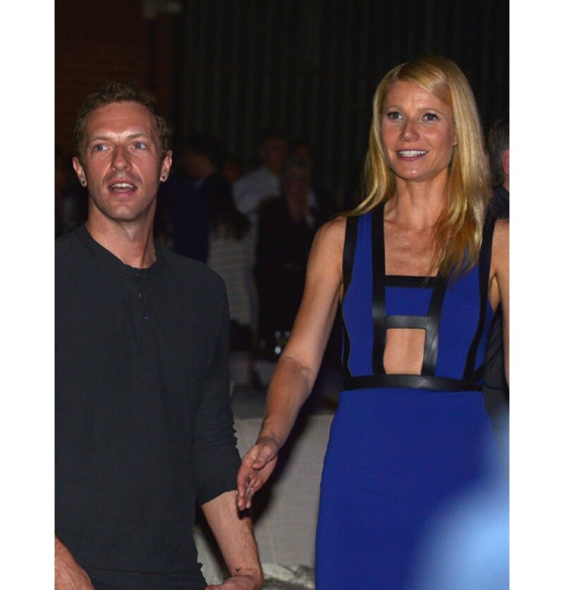 Ésta fue la última vez que Chris y Gwyneth se dejaron ver en un evento público.