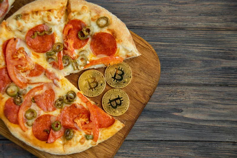 bitcoin y pizza