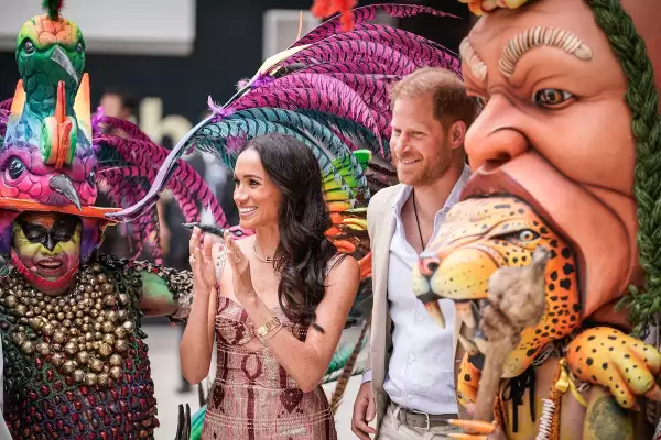El príncipe Harry y Meghan Markle, duques de Sussex, visitan Colombia, donde los recibe la vicepresidenta Francia Márquez