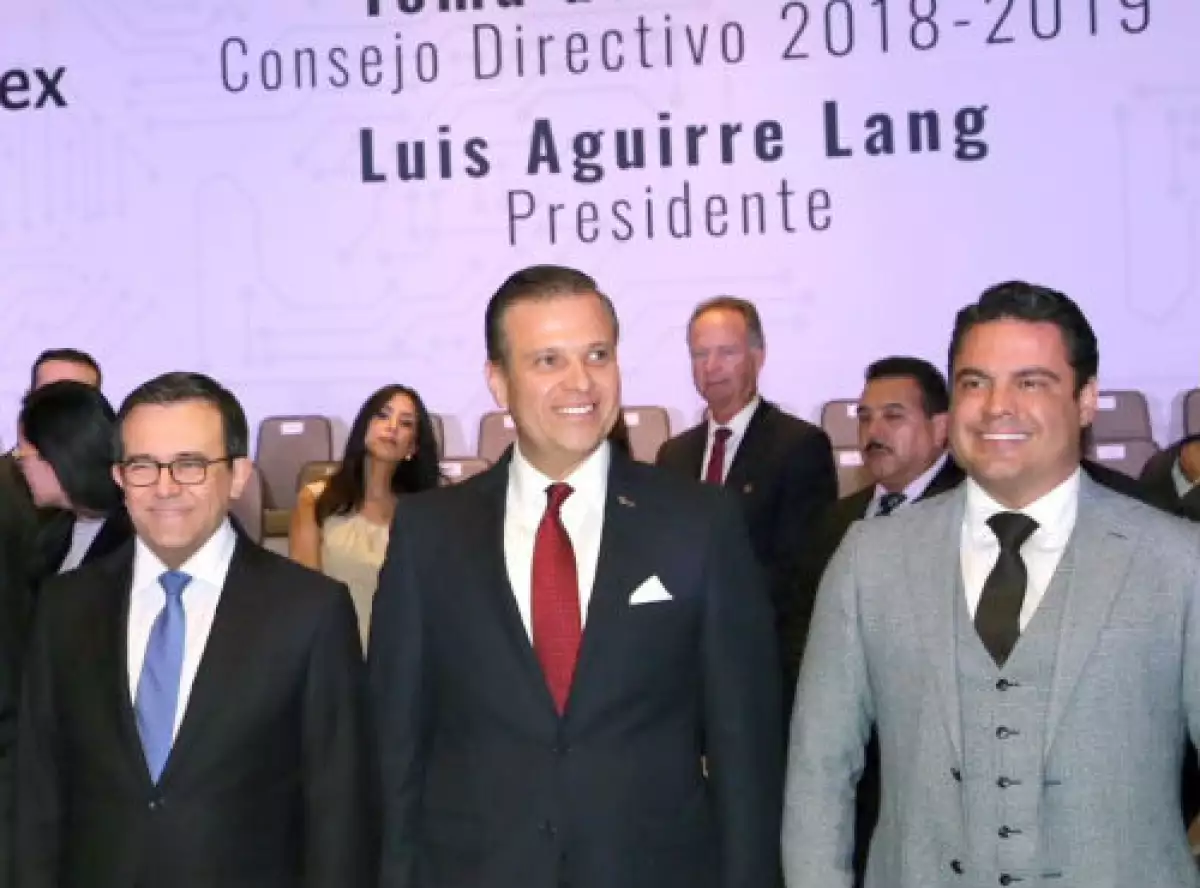 Toma de protesta de Luis Aguirre Lang como presidente de Index